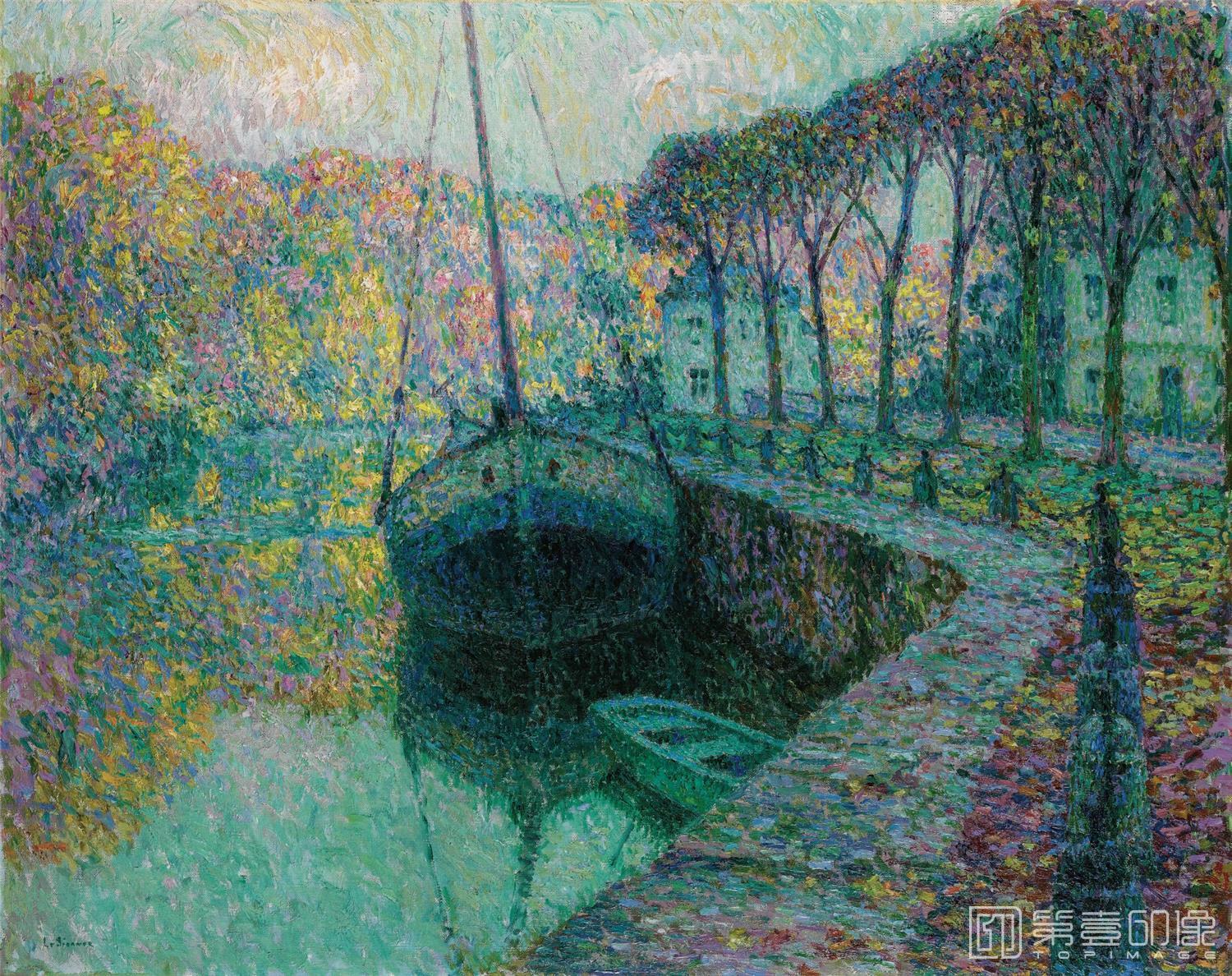 油画-LEBATEAUDESEL